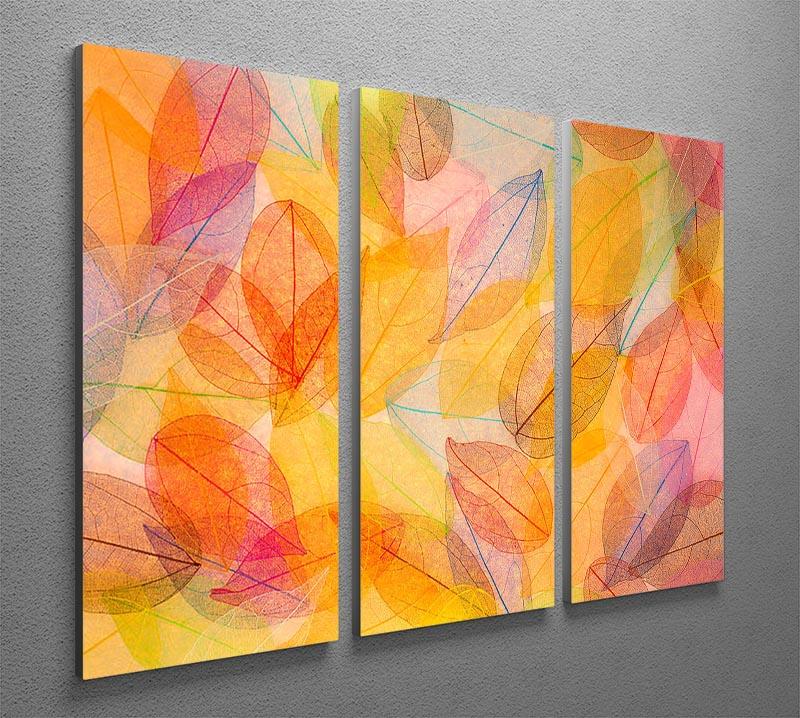 Autumn background 3 Split Panel Canvas Print - Canvas Art Rocks - 2