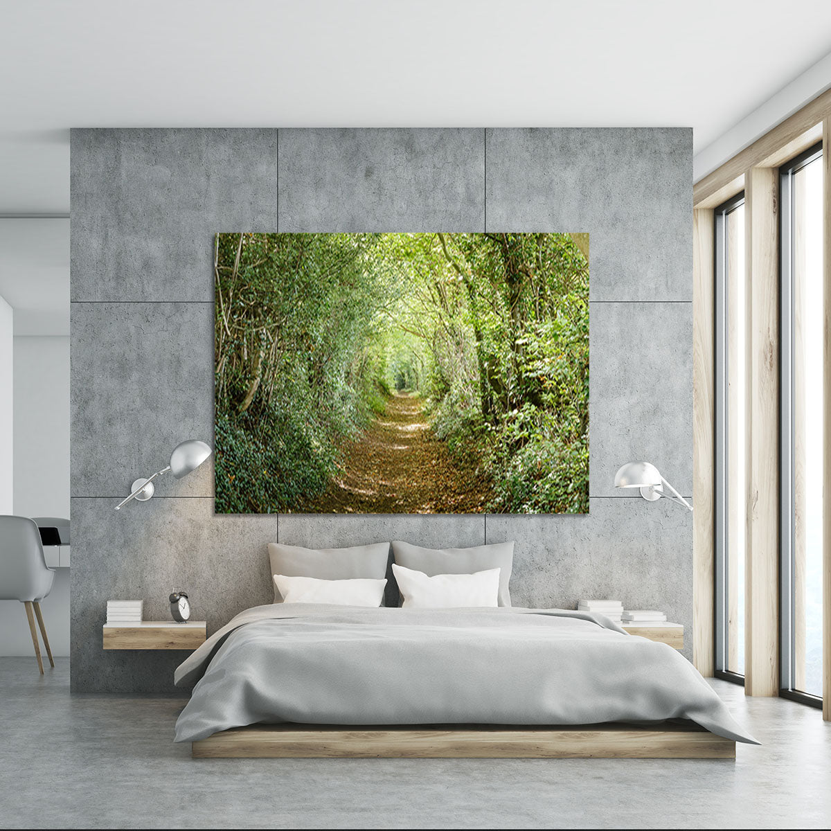 Avenue of trees Canvas Print or Poster - Canvas Art Rocks - 5