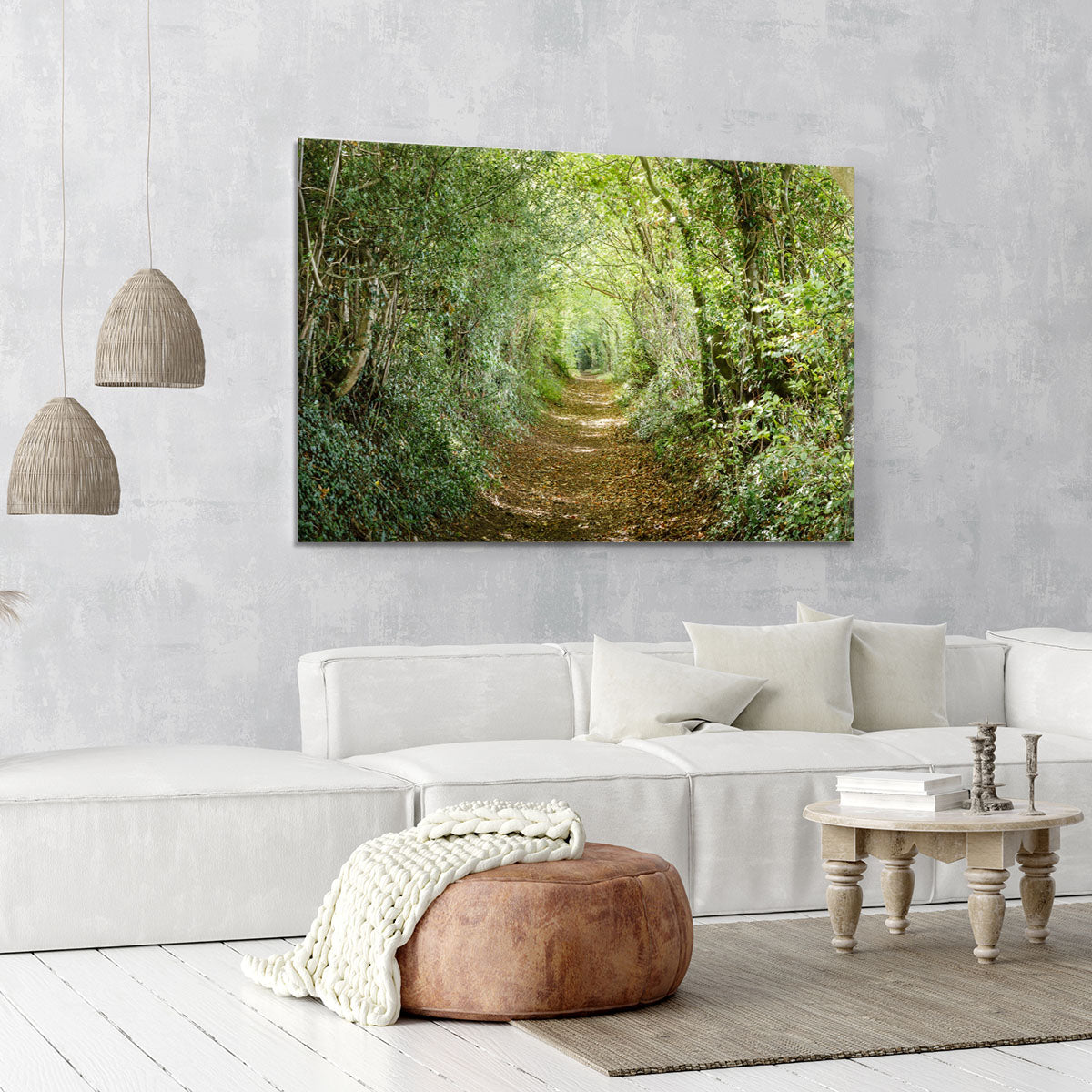 Avenue of trees Canvas Print or Poster - Canvas Art Rocks - 6