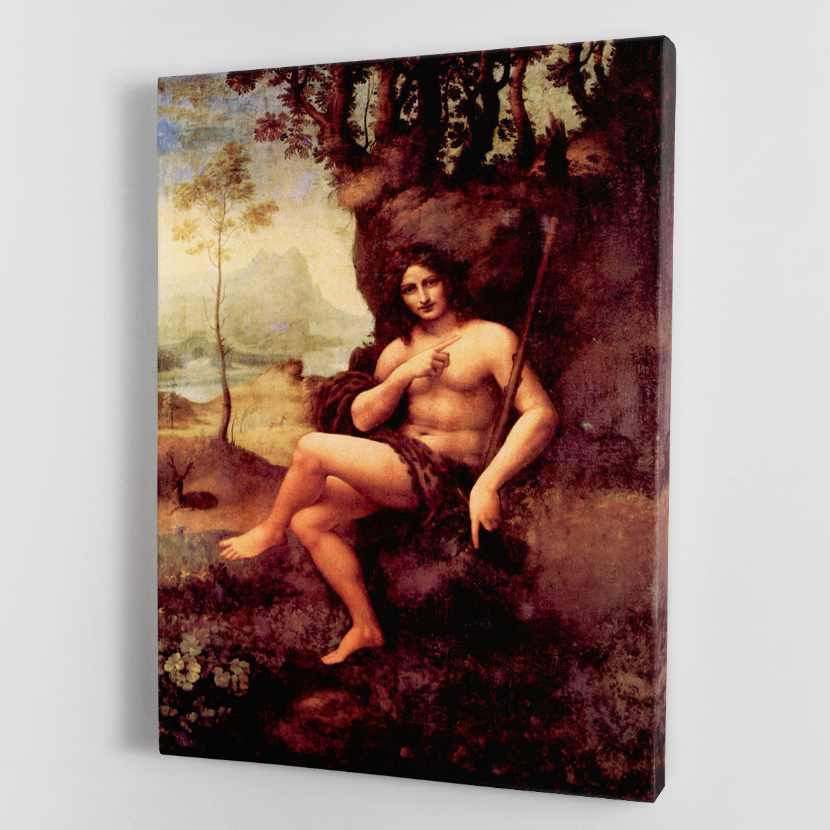 Bacchus by Da Vinci Canvas Print or Poster - Canvas Art Rocks - 1