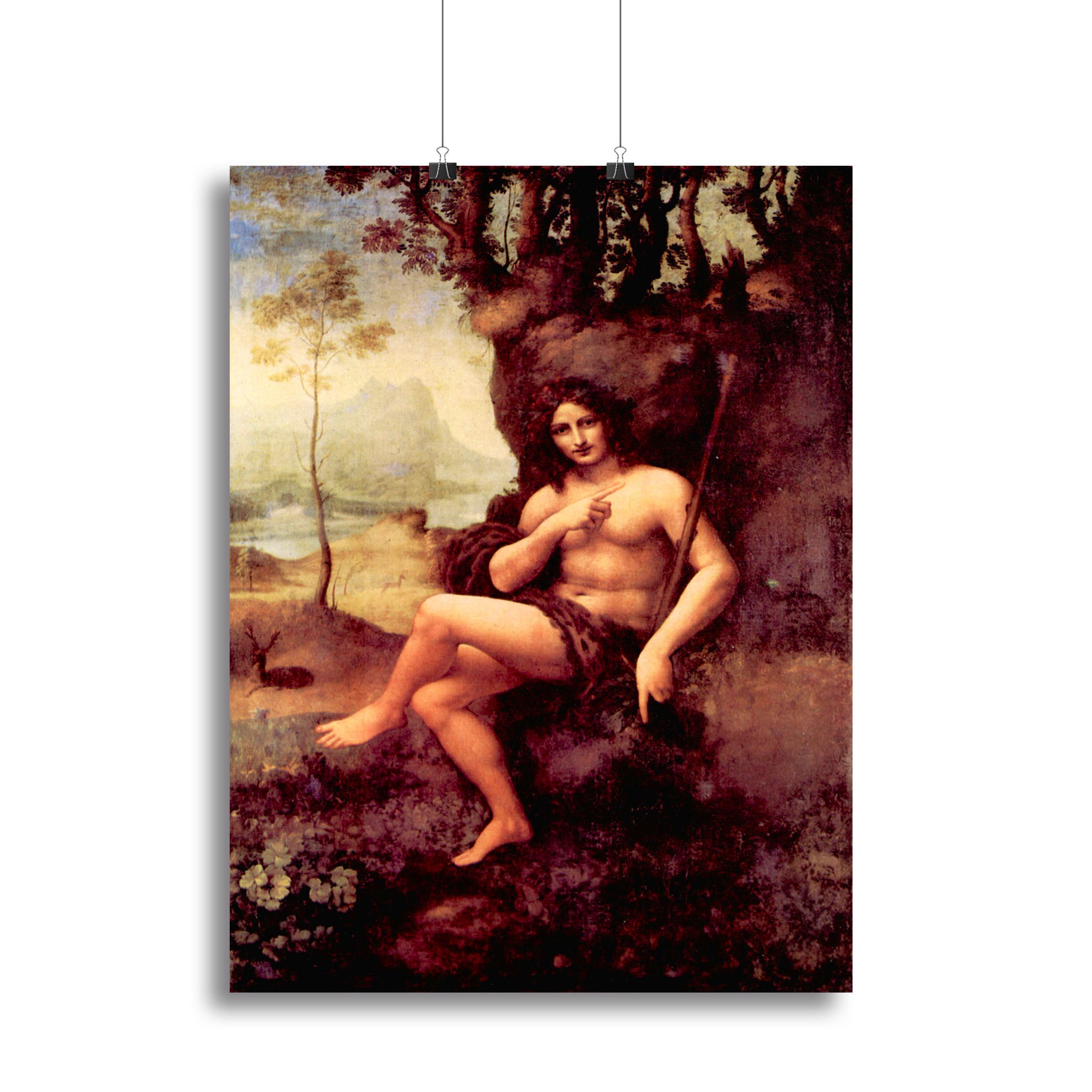 Bacchus by Da Vinci Canvas Print or Poster - Canvas Art Rocks - 2