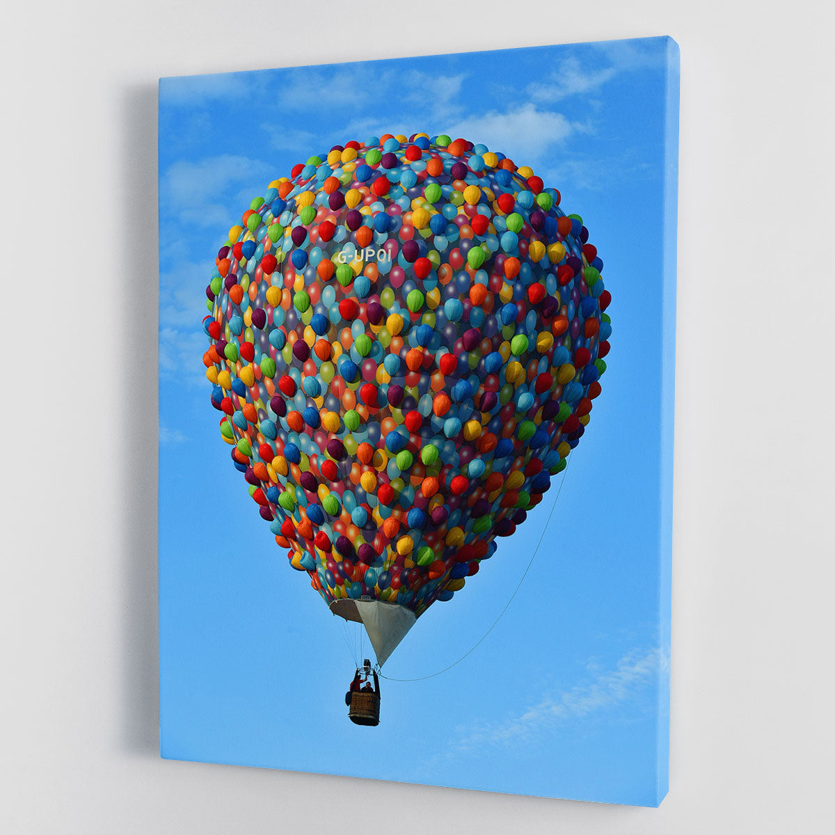 Balloon made of balloons Canvas Print or Poster - Canvas Art Rocks - 1