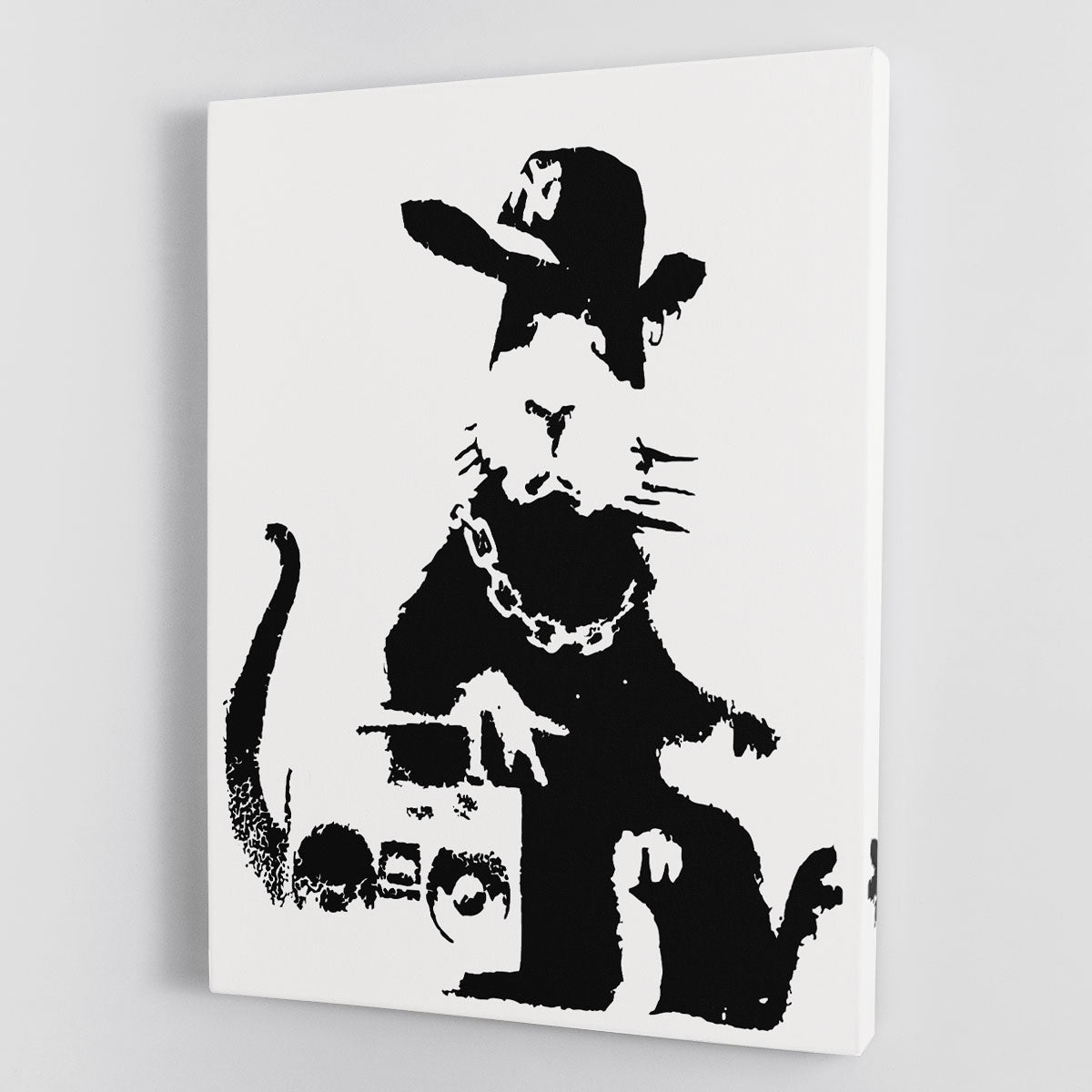 Banksy Gangster Rat Canvas Print or Poster