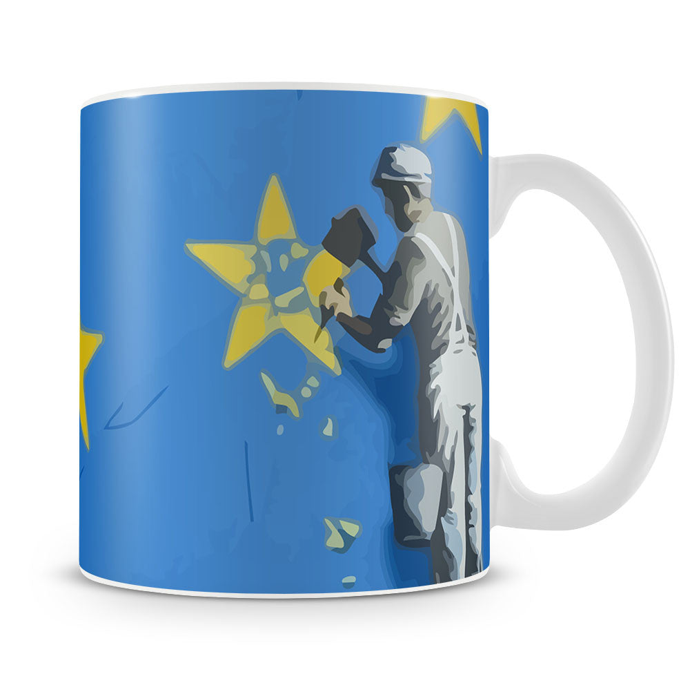 Banksy Brexit Star Dover Mug - Canvas Art Rocks