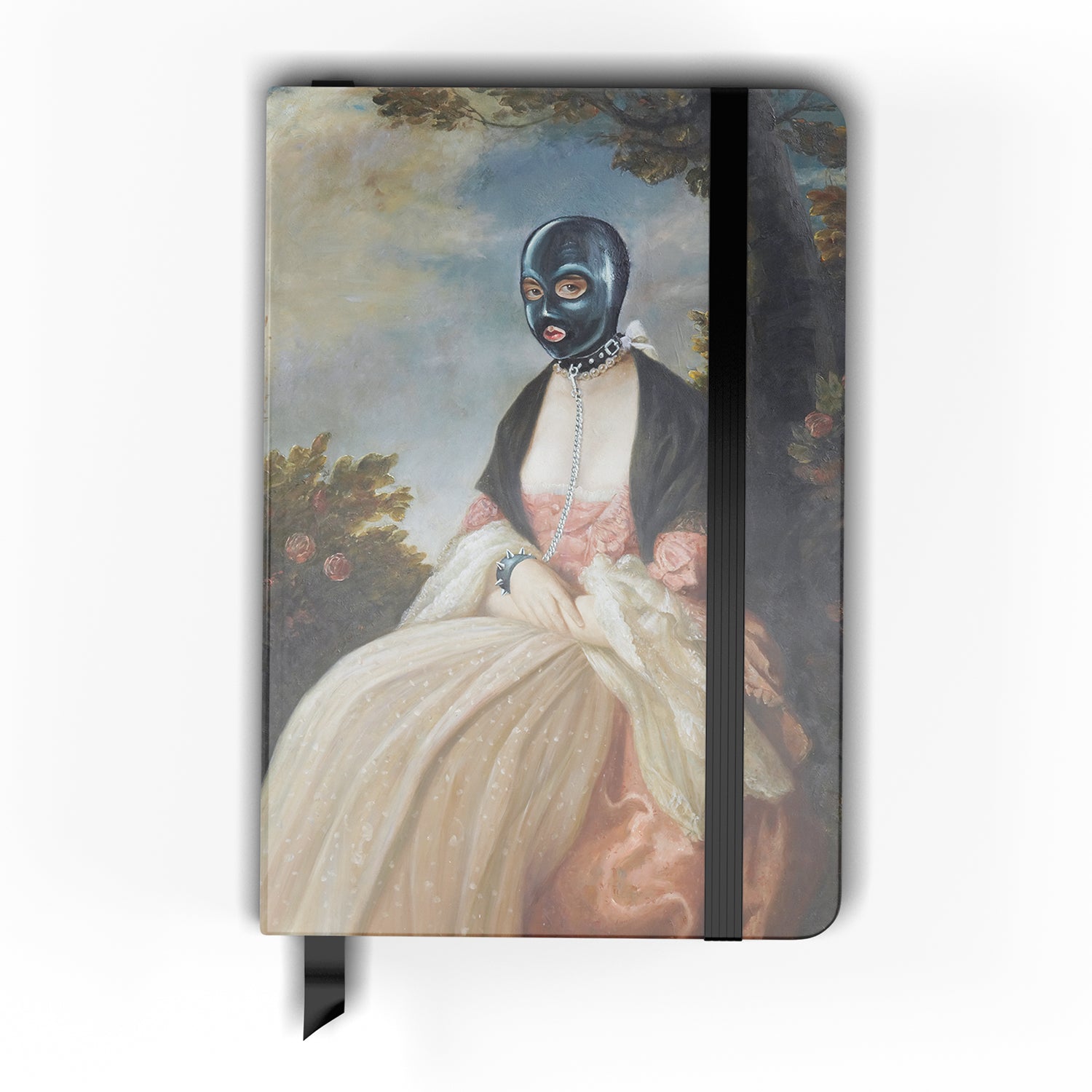 Banksy Gimp-Masked Woman Notebook