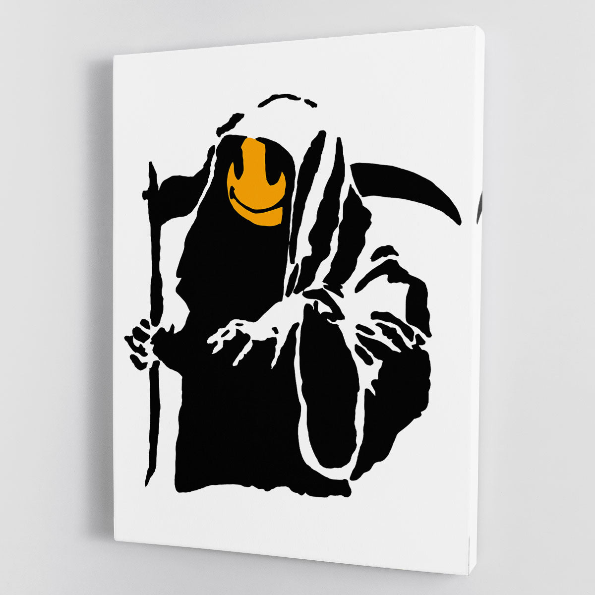 Banksy Grim Reaper Canvas Print or Poster - Canvas Art Rocks - 1