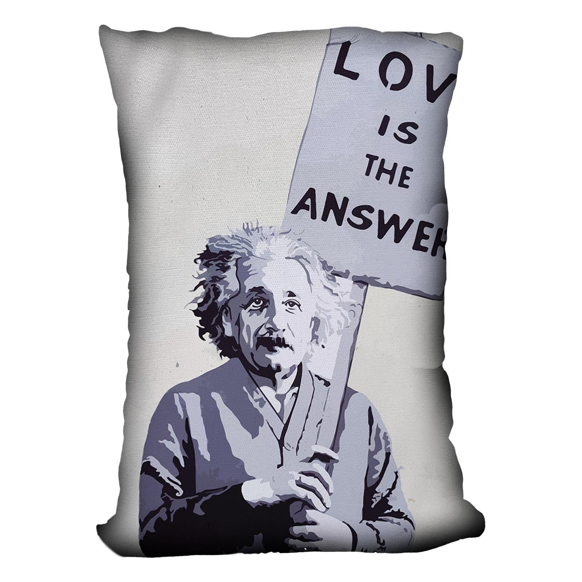 Banksy Love Is The Answer Cushion
