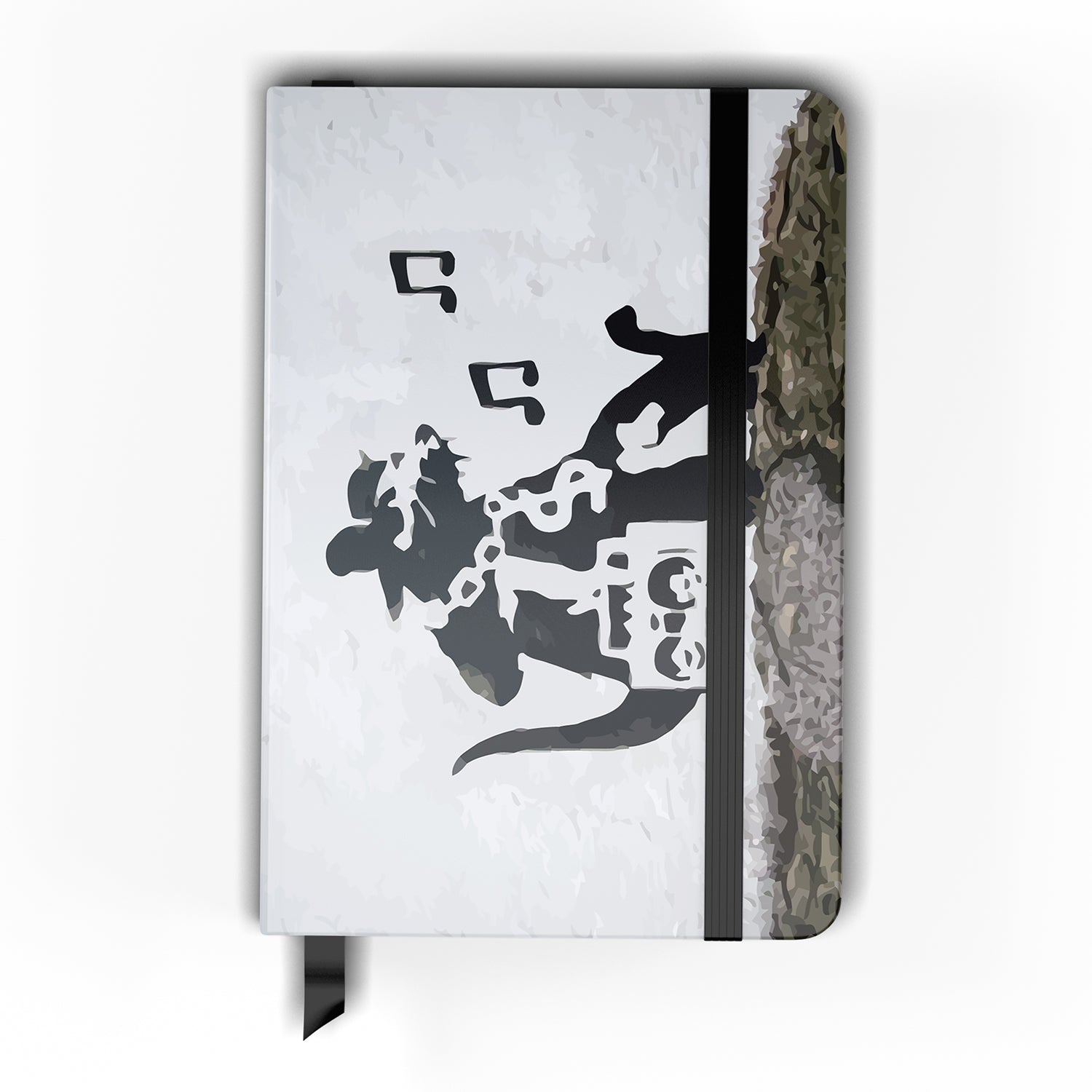 Banksy Music Rat Notebook
