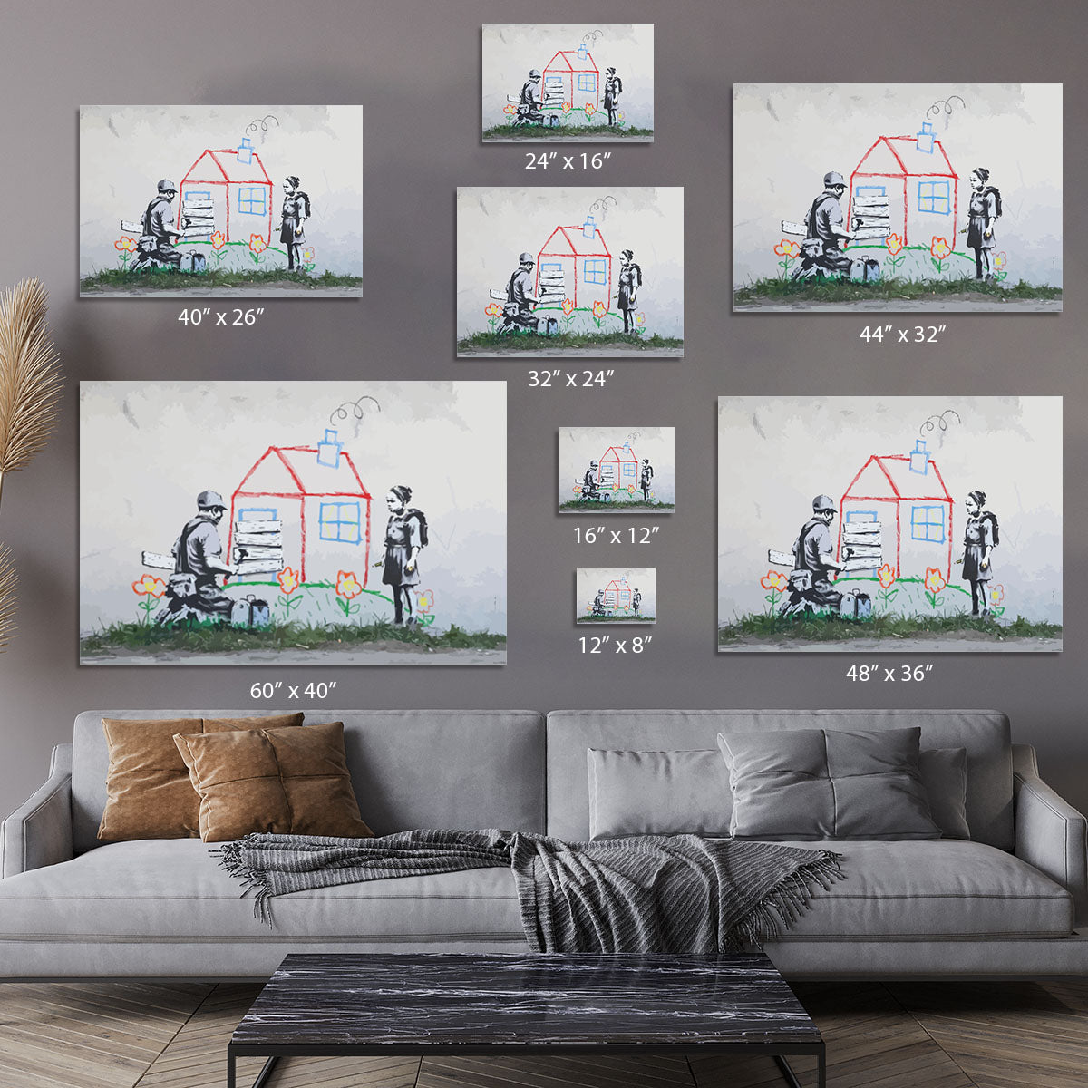 Banksy Play House Canvas Print or Poster - Canvas Art Rocks - 7