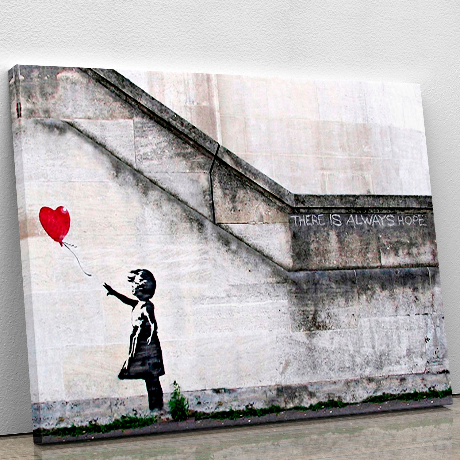 Banksy There is Always Hope Canvas Print or Poster - Canvas Art Rocks - 1