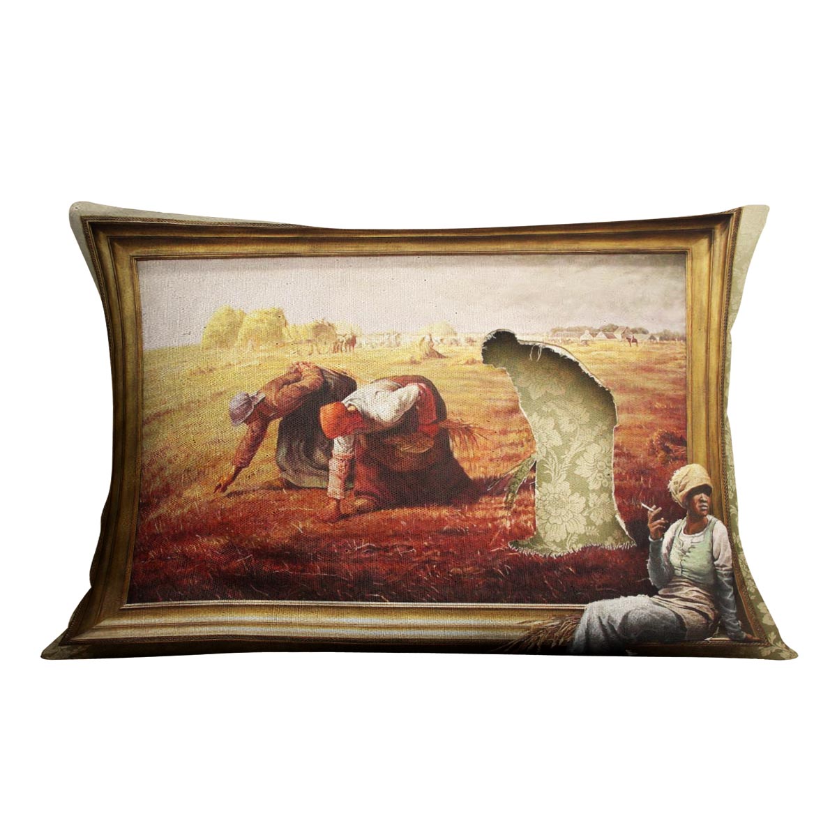 Banksy Time Out Cushion