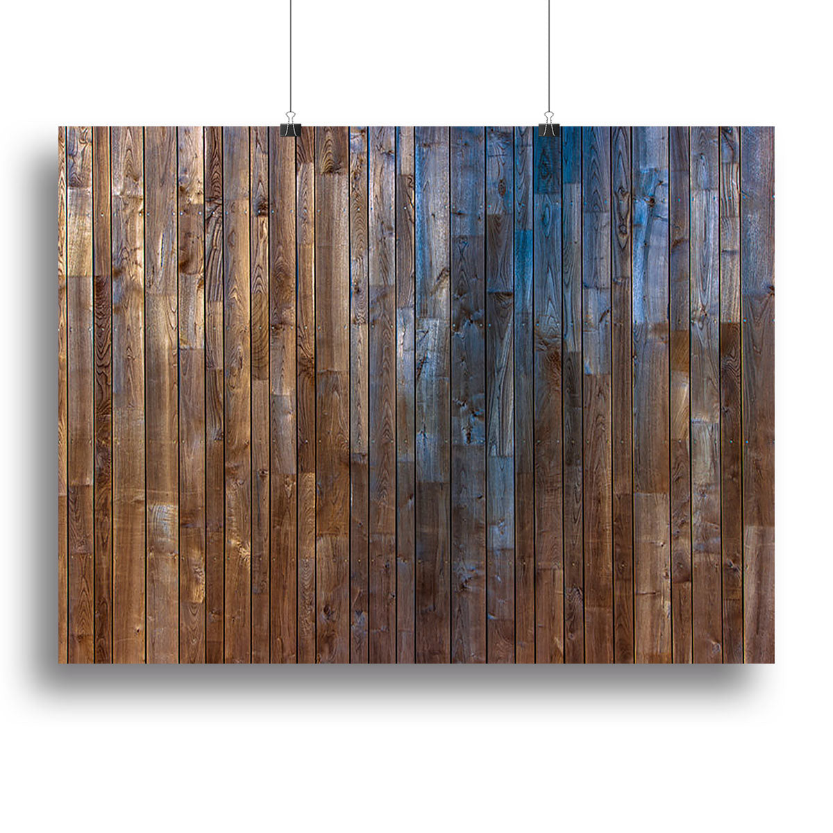 Barn Wood Wall Background Canvas Print or Poster - Canvas Art Rocks - 2