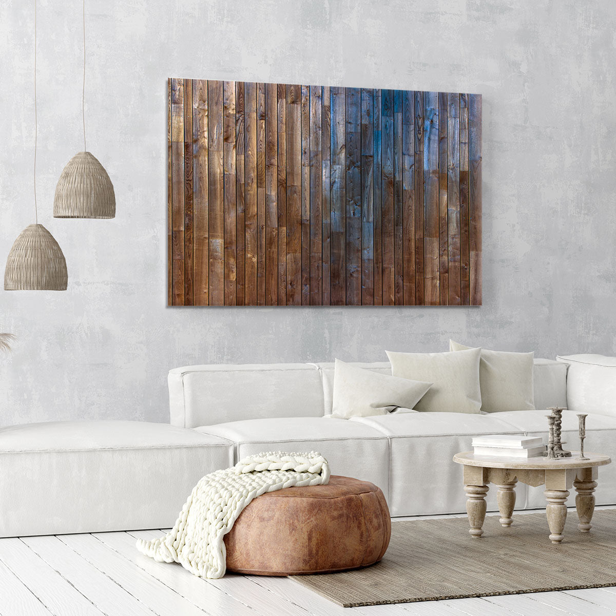 Barn Wood Wall Background Canvas Print or Poster - Canvas Art Rocks - 6