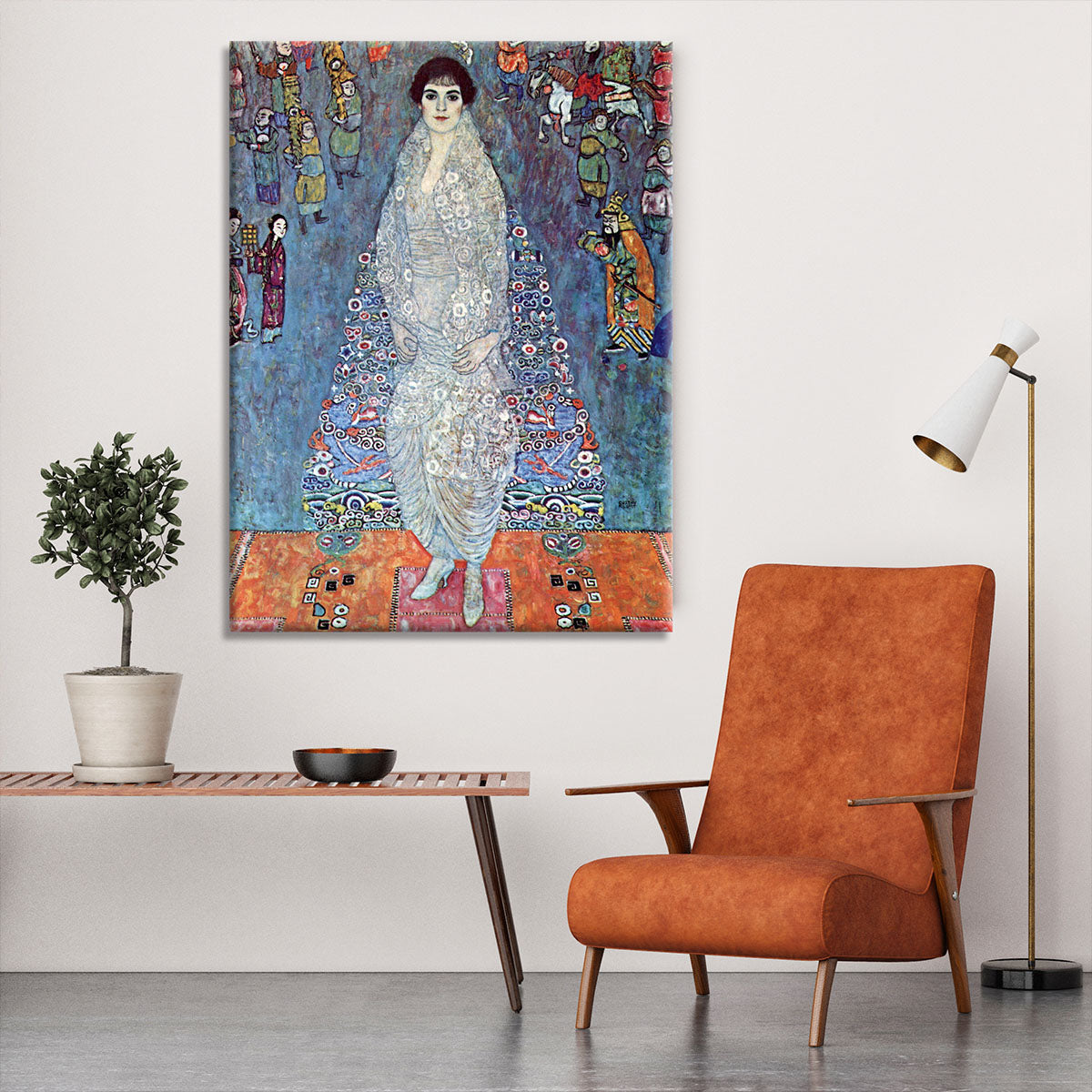 Baroness Elizabeth by Klimt Canvas Print or Poster - Canvas Art Rocks - 6