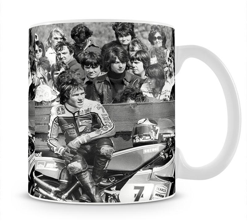 Barry Sheene motorcycle racer Mug - Canvas Art Rocks - 1