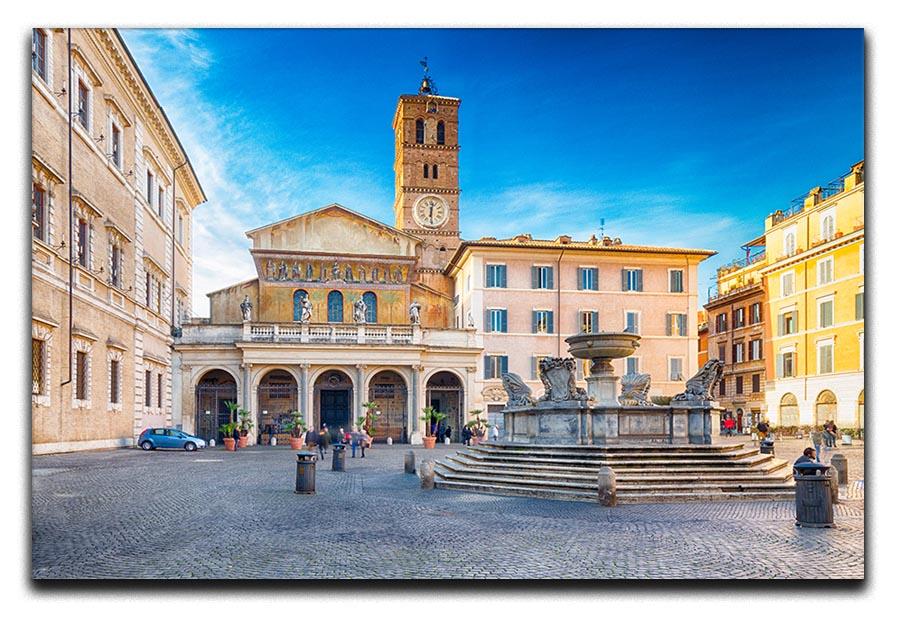 Basilica of Saint Mary in Rome Canvas Print or Poster  - Canvas Art Rocks - 1