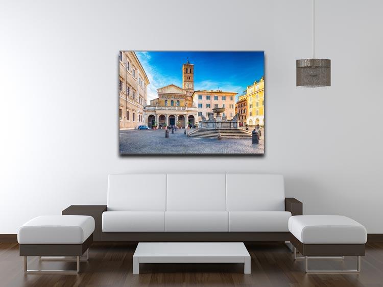 Basilica of Saint Mary in Rome Canvas Print or Poster - Canvas Art Rocks - 4