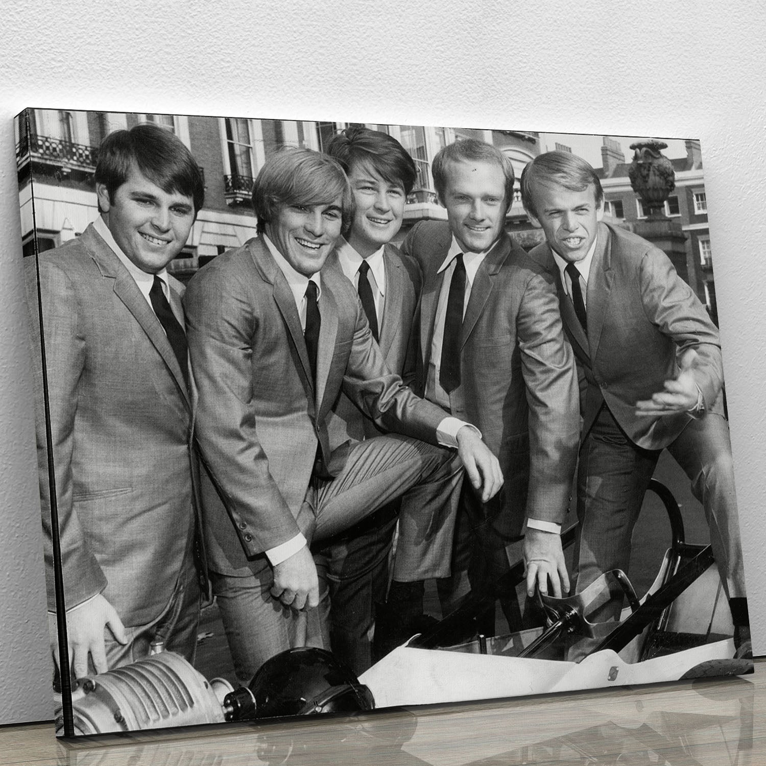 Beach Boys in suits Canvas Print or Poster - Canvas Art Rocks - 1