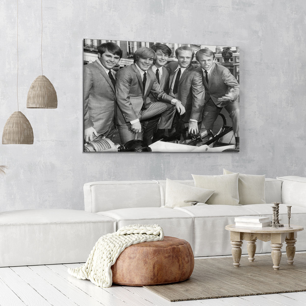 Beach Boys in suits Canvas Print or Poster - Canvas Art Rocks - 6