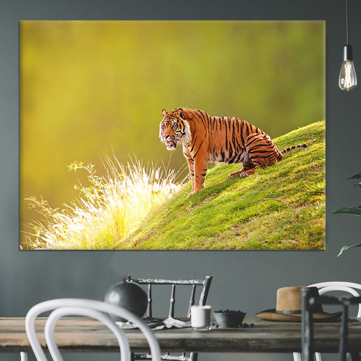 Beautiful Sumatran Tiger Canvas Print or Poster - Canvas Art Rocks - 3