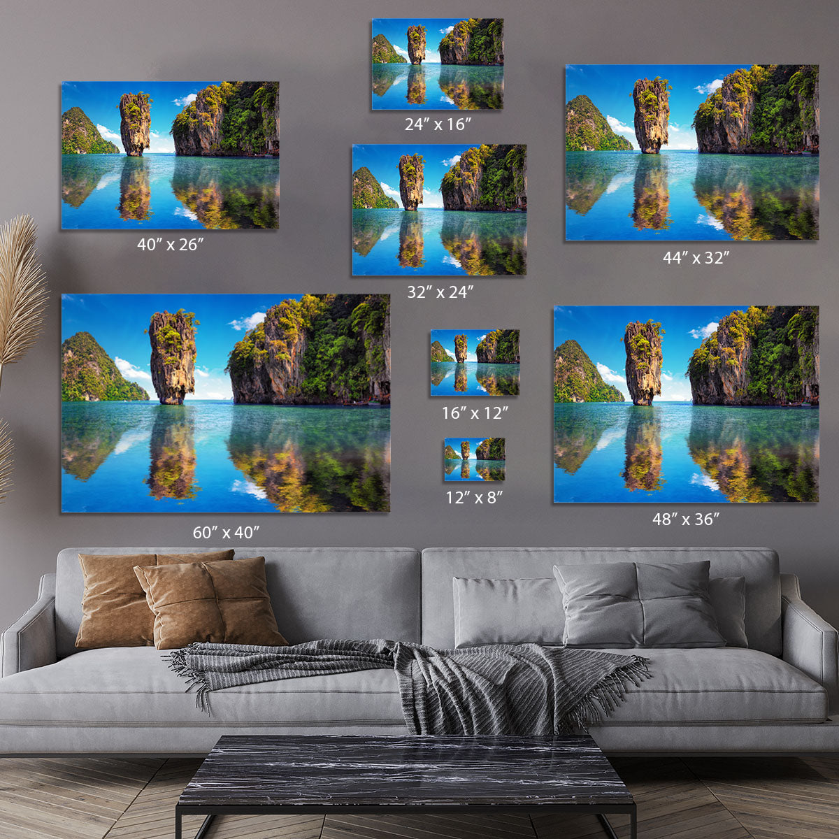 Beautiful nature of Thailand Canvas Print or Poster - Canvas Art Rocks - 7