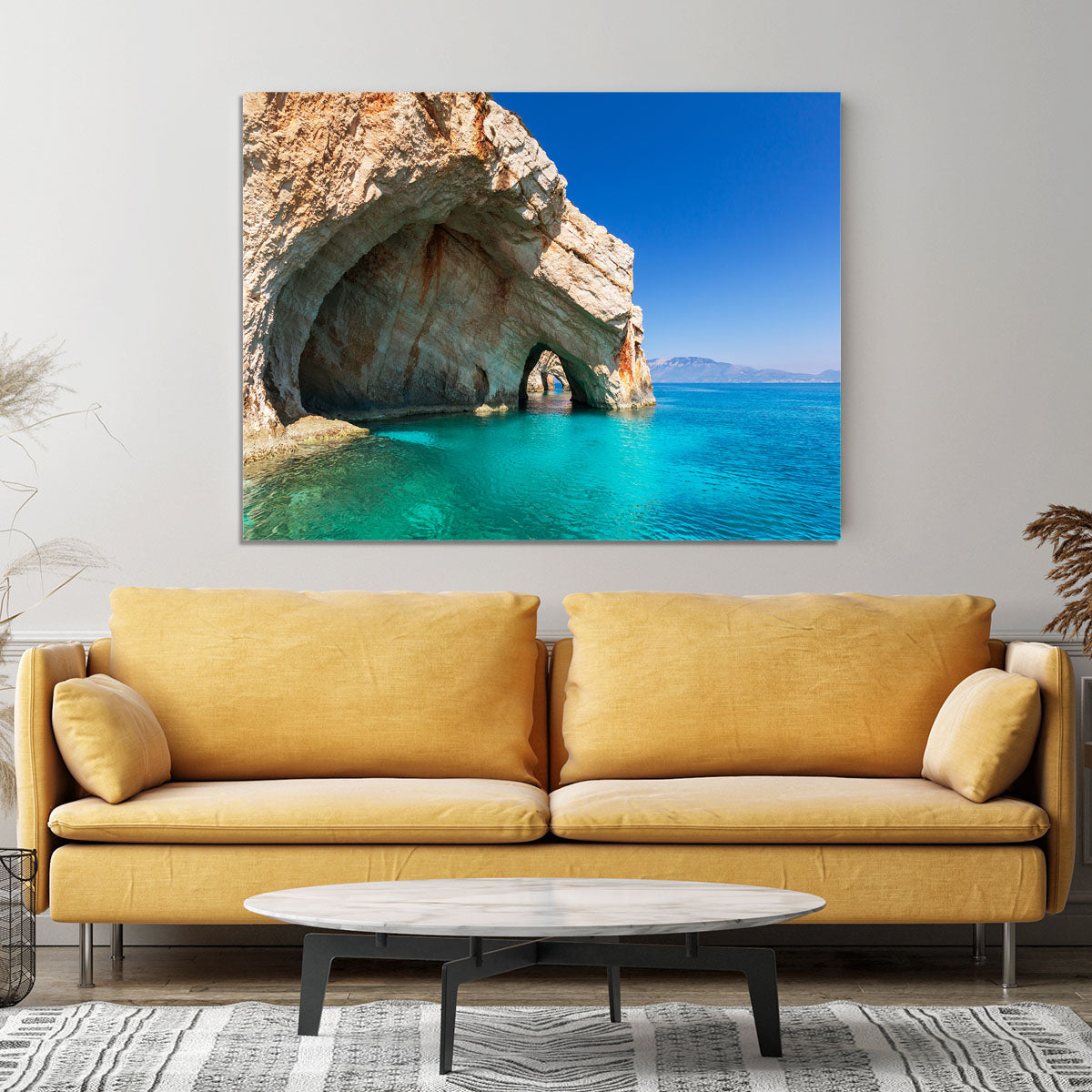 Beautiful sea landscapes Canvas Print or Poster - Canvas Art Rocks - 4