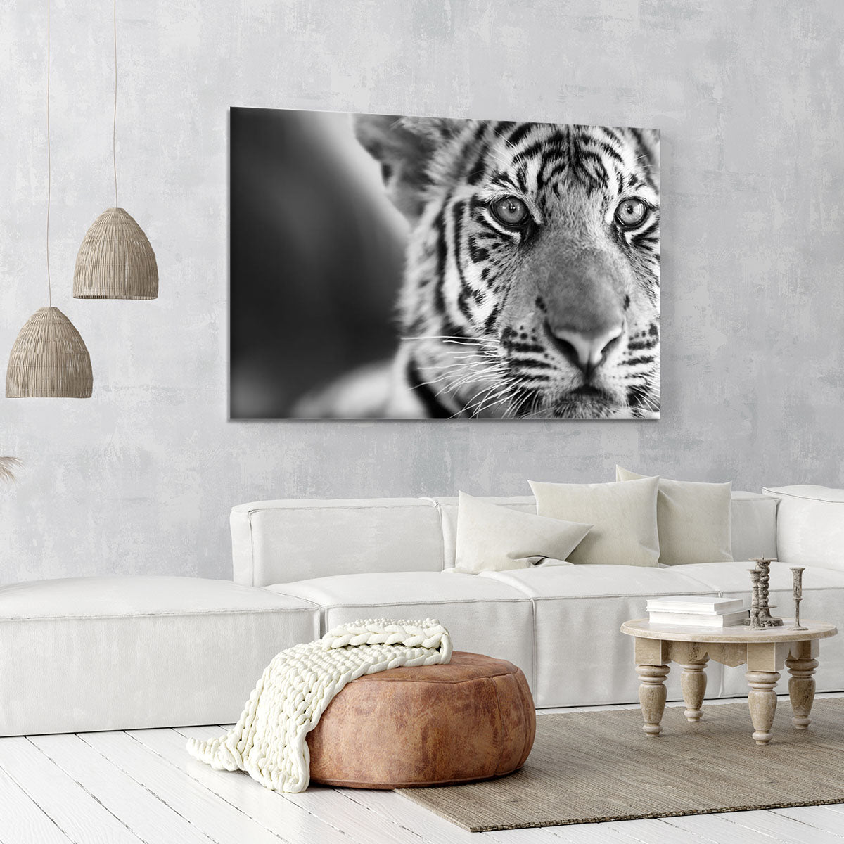 Beautiful young tiger Canvas Print or Poster - Canvas Art Rocks - 6
