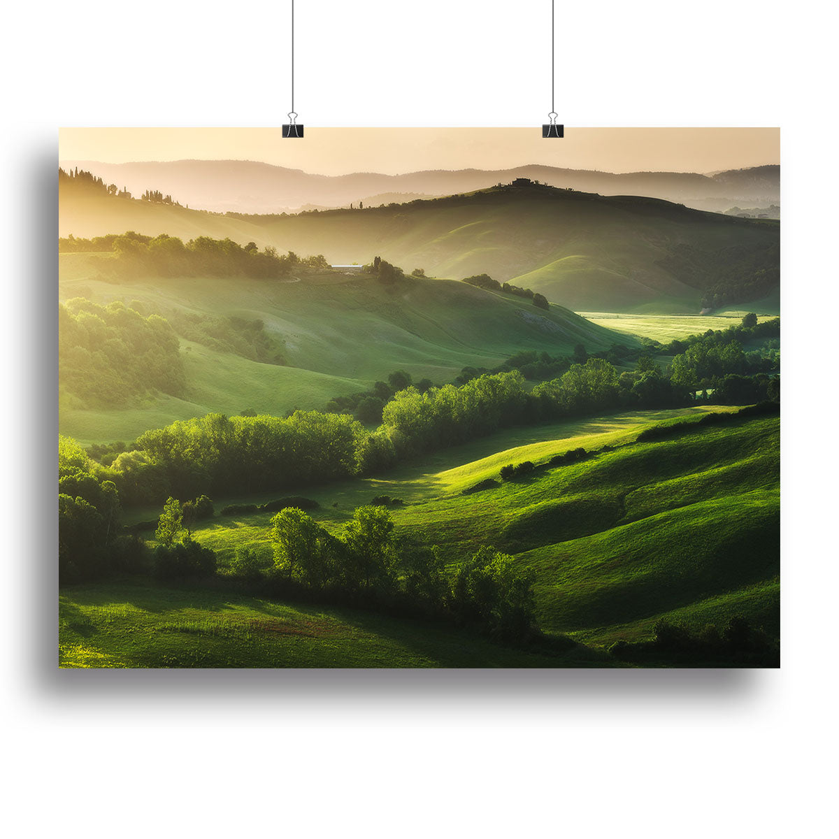 Beautifully illuminated landscape Canvas Print or Poster - Canvas Art Rocks - 2
