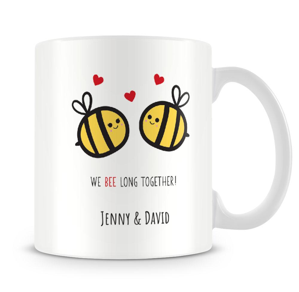 We Bee Long Together Personalised Mug