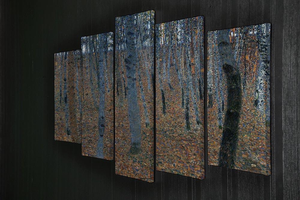 Beech Grove I by Klimt 5 Split Panel Canvas - Canvas Art Rocks - 2