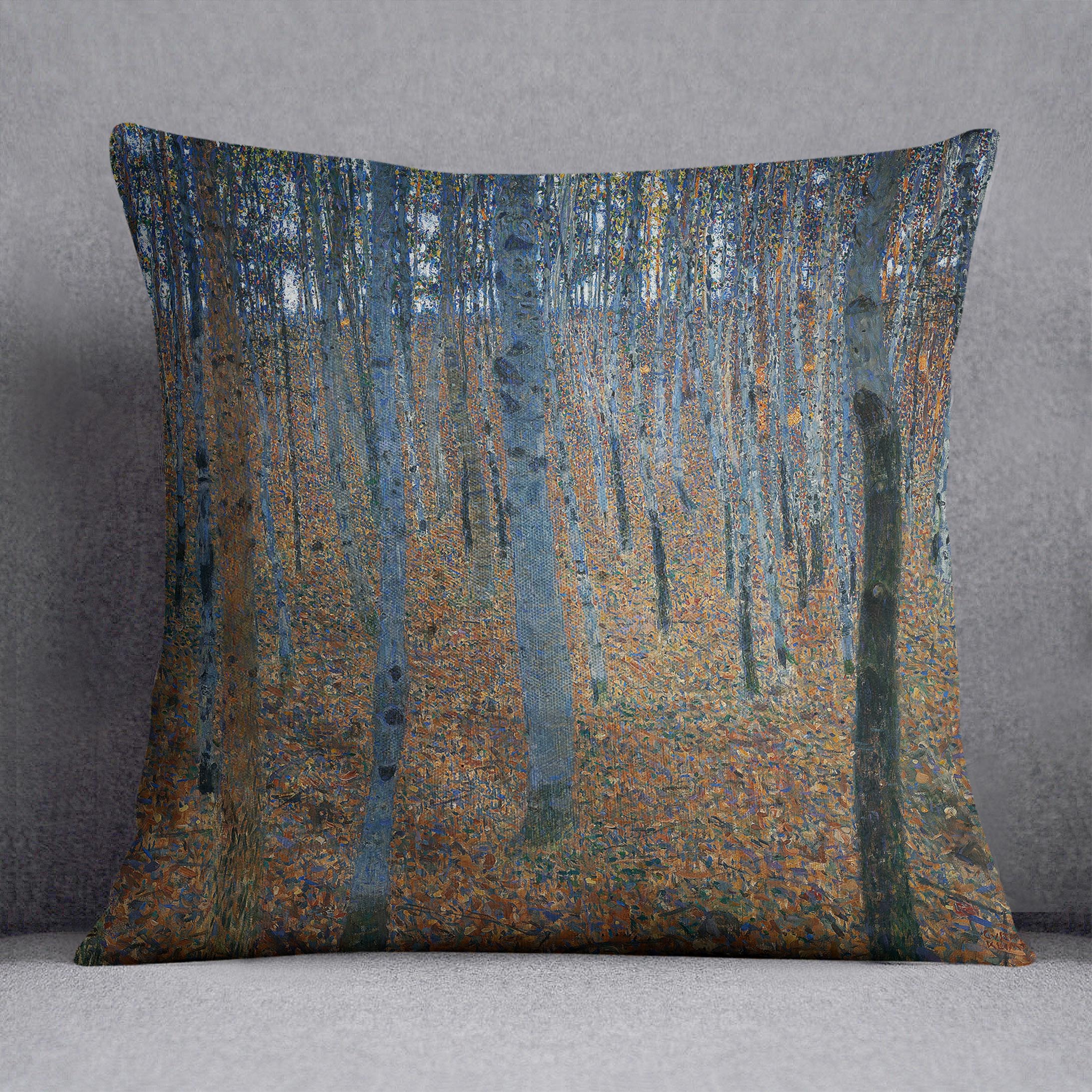 Beech Grove I by Klimt Cushion