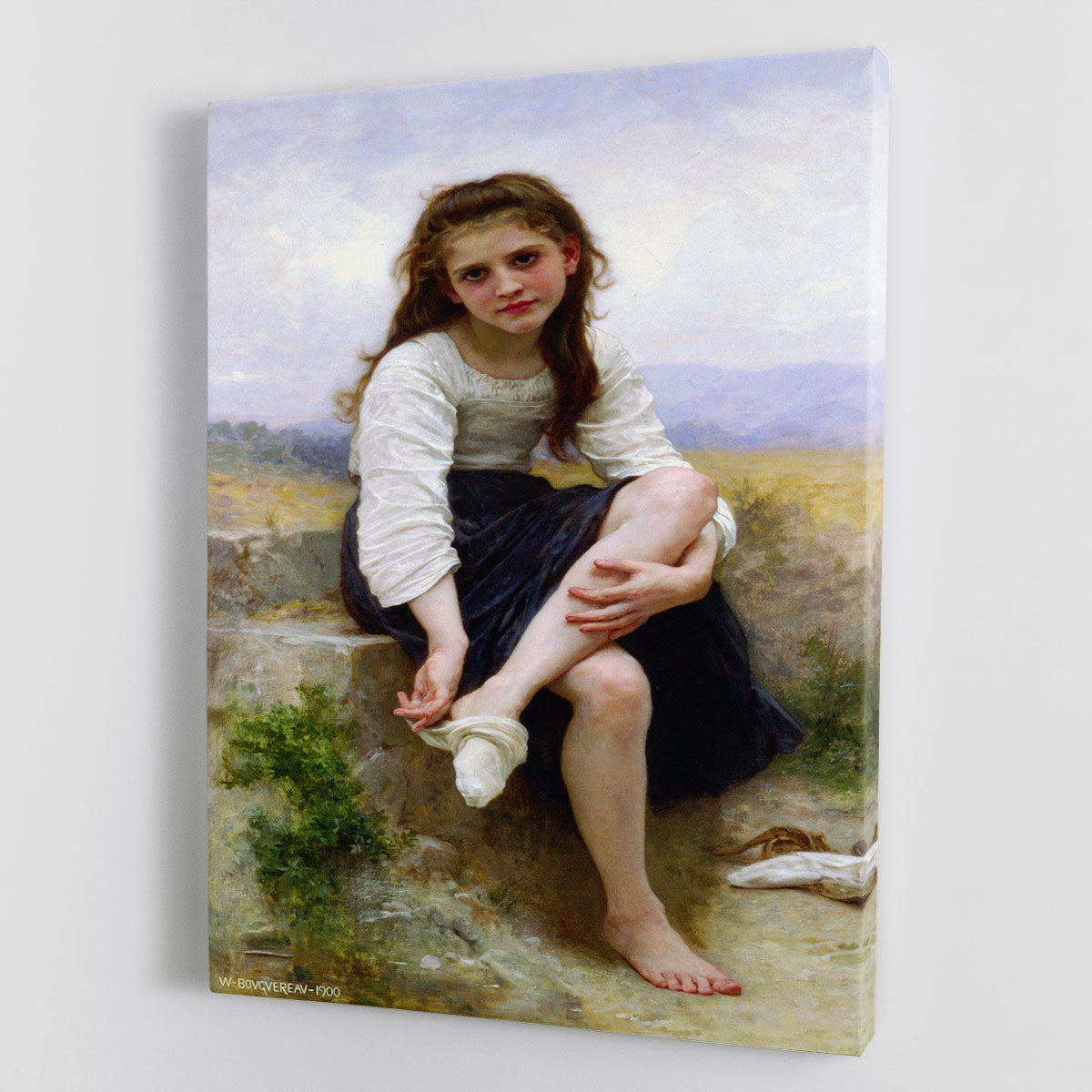 Before The Bath By Bouguereau Canvas Print or Poster - Canvas Art Rocks - 1