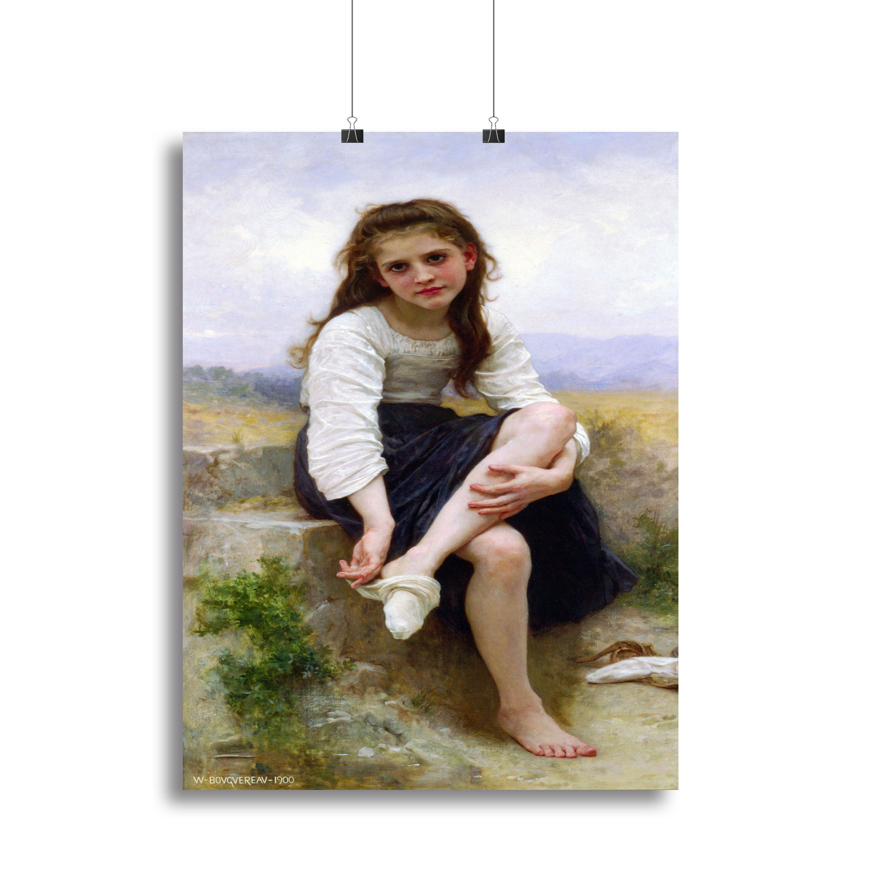 Before The Bath By Bouguereau Canvas Print or Poster - Canvas Art Rocks - 2