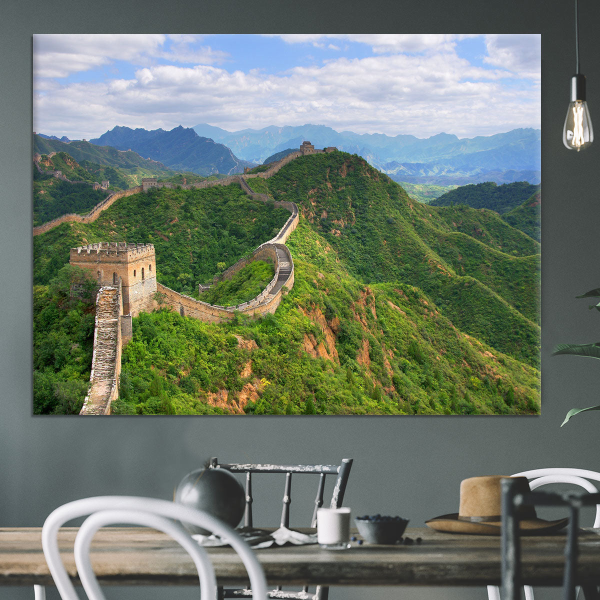 Beijing Great Wall of China Canvas Print or Poster - Canvas Art Rocks - 3