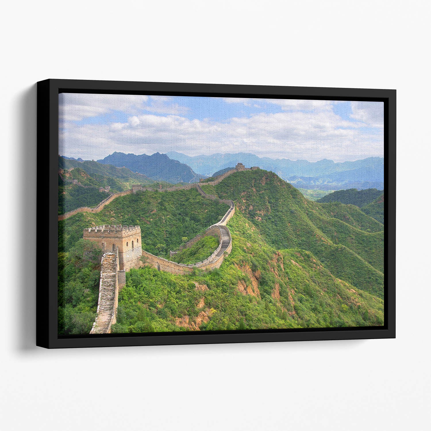 Beijing Great Wall of China Floating Framed Canvas