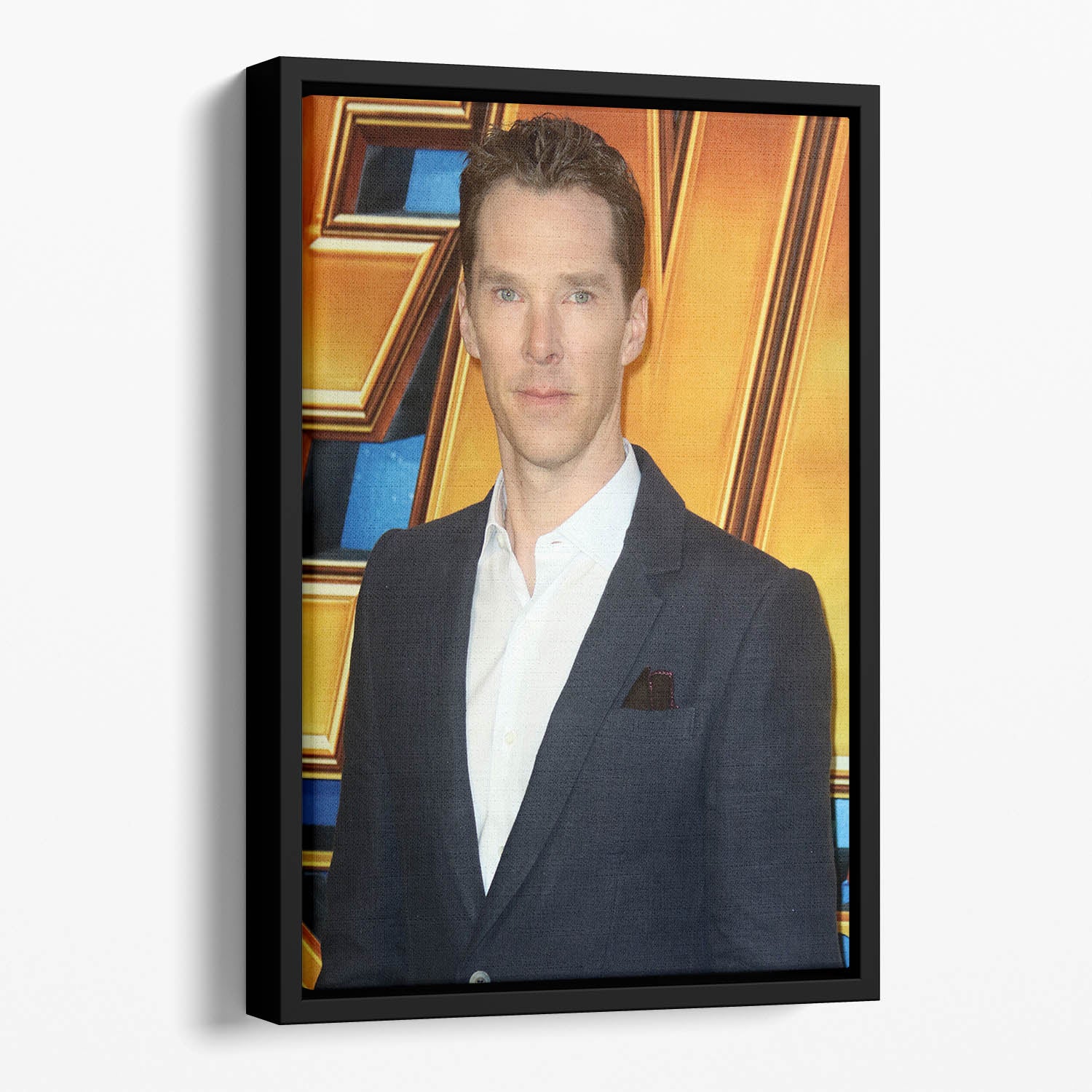 Benedict Cumberbatch Floating Framed Canvas