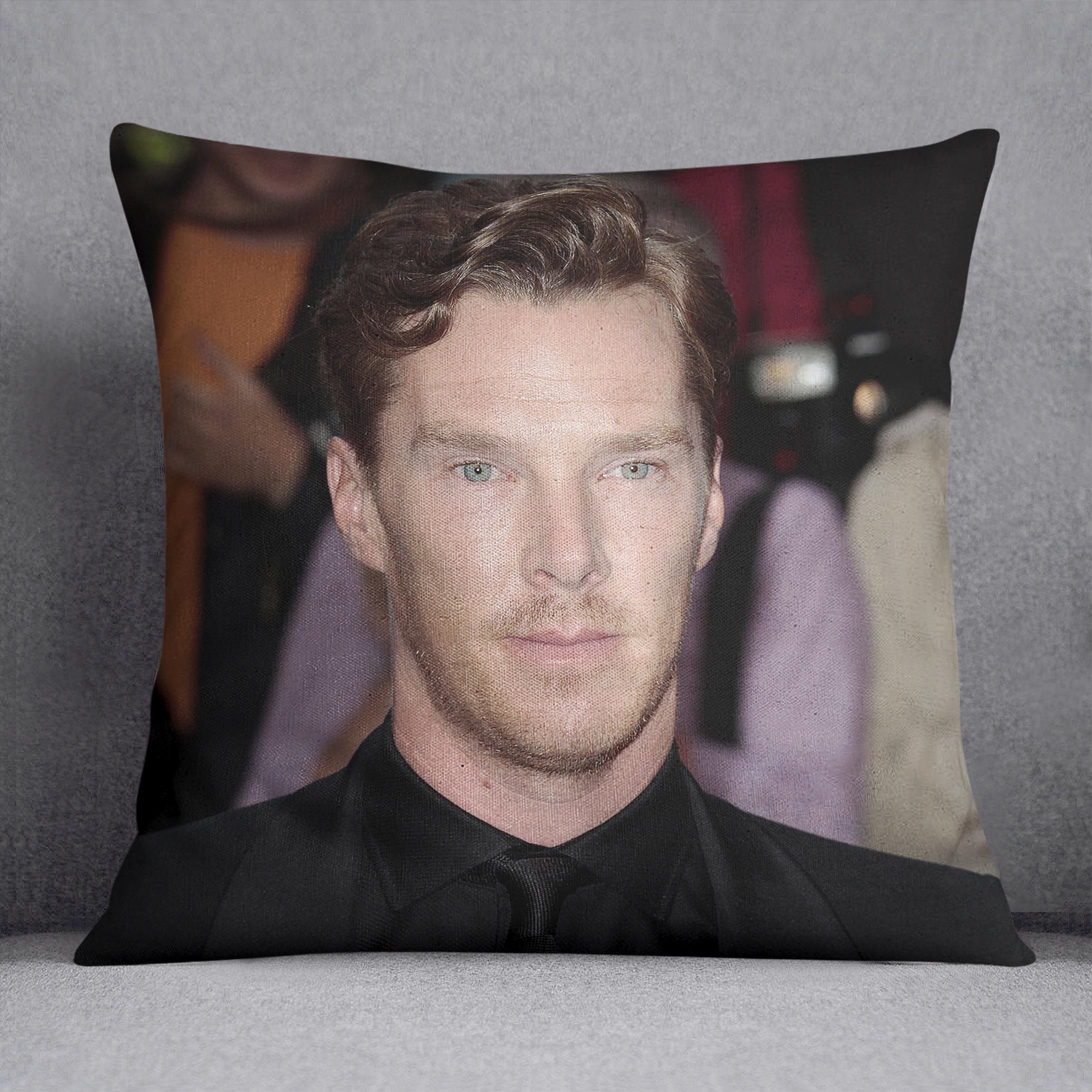 Benedict Cumberbatch in black Cushion
