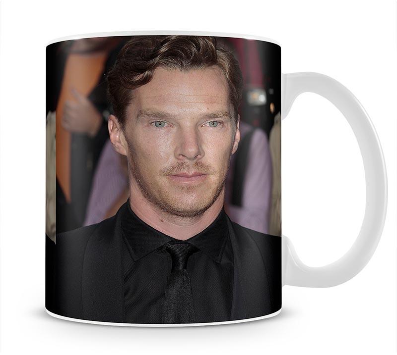 Benedict Cumberbatch in black Mug - Canvas Art Rocks - 1