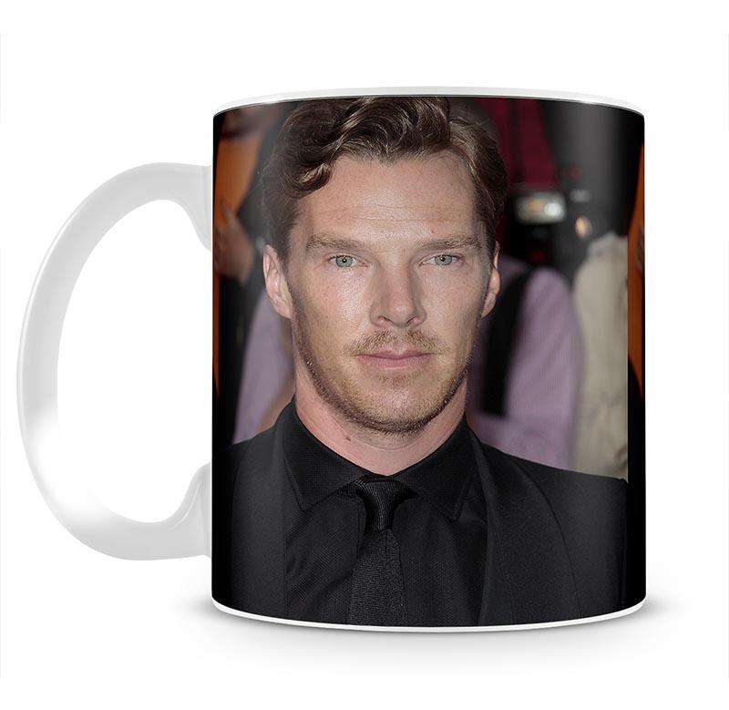 Benedict Cumberbatch in black Mug - Canvas Art Rocks - 2