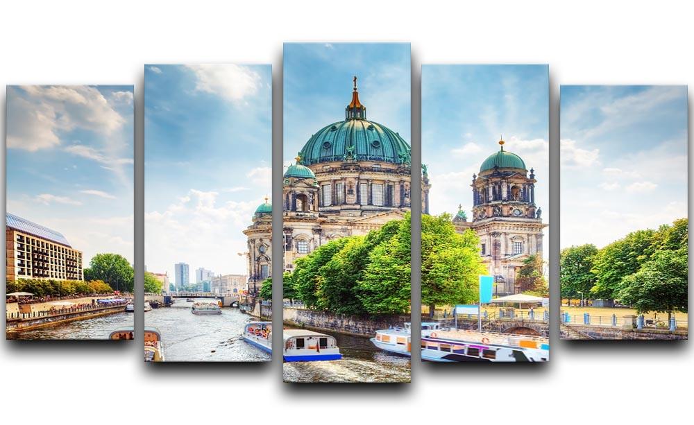 Berlin Cathedral Berliner Dom 5 Split Panel Canvas  - Canvas Art Rocks - 1