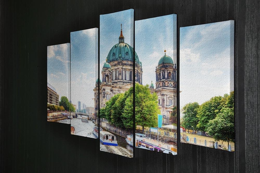 Berlin Cathedral Berliner Dom 5 Split Panel Canvas  - Canvas Art Rocks - 2