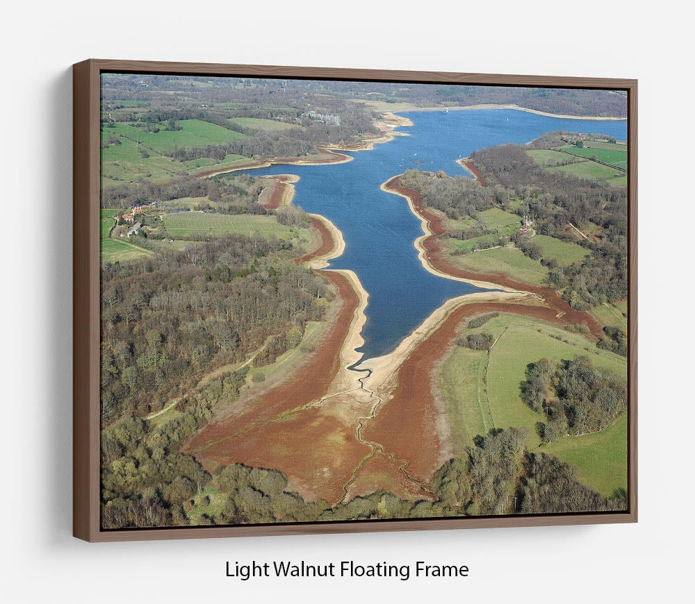 Bewl Water Floating Frame Canvas - Canvas Art Rocks 7