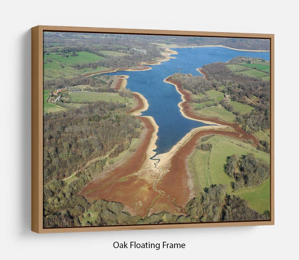Bewl Water Floating Frame Canvas - Canvas Art Rocks - 9