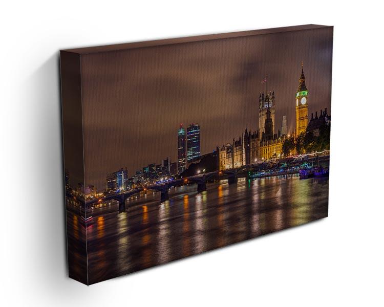 Big Ben and Westminster Bridge Canvas Print or Poster - Canvas Art Rocks - 3
