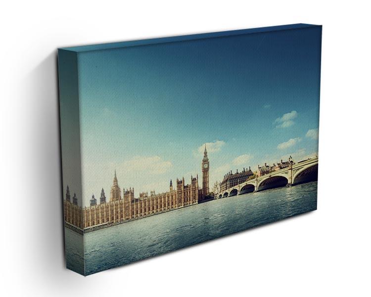 Big Ben in sunny day Canvas Print or Poster - Canvas Art Rocks - 3