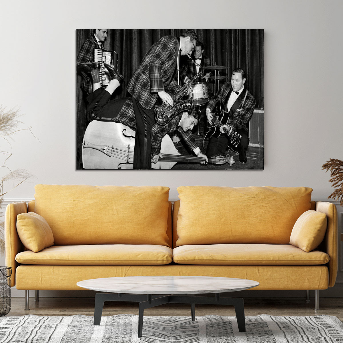 Bill Haley and The Comets going crazy Canvas Print or Poster - Canvas Art Rocks - 4