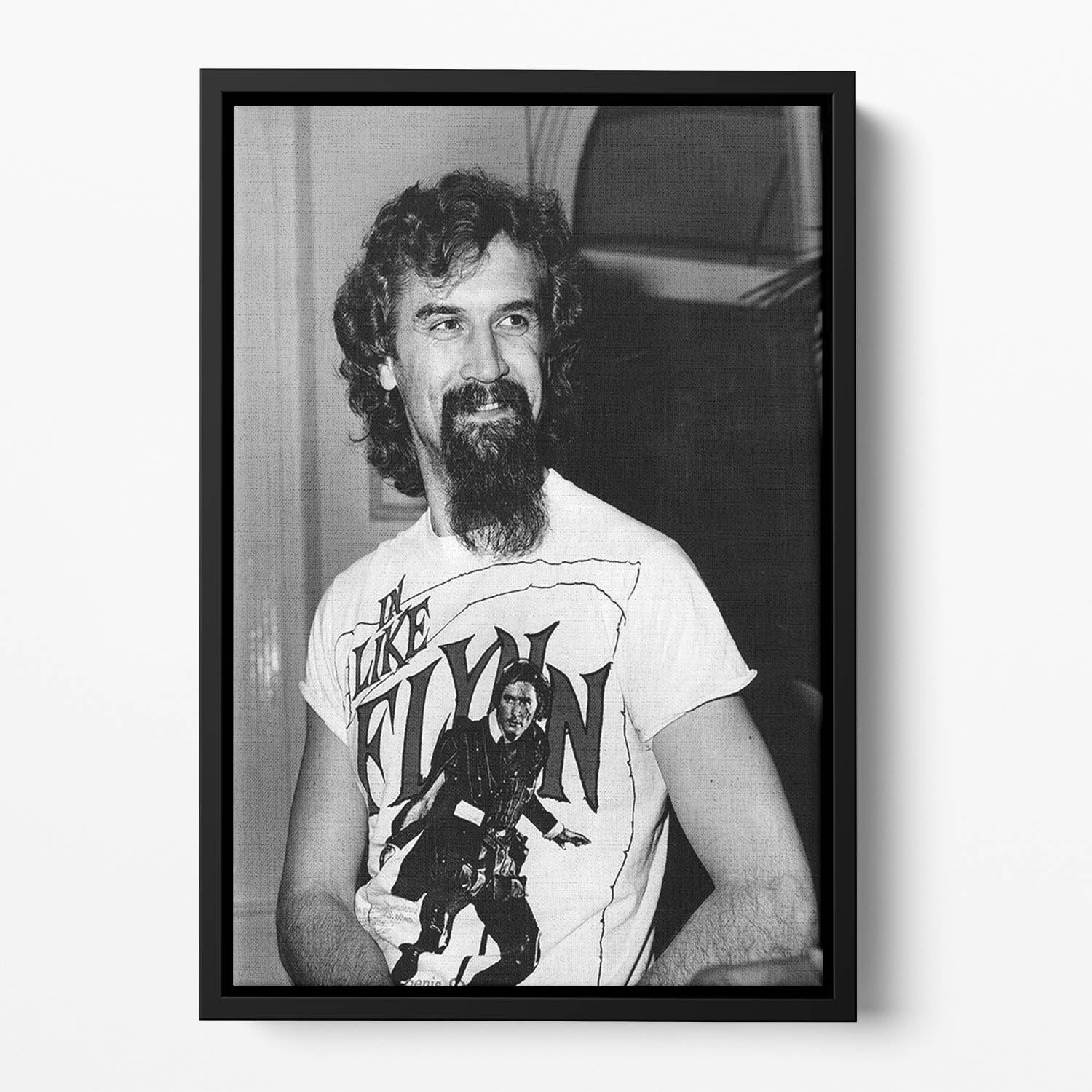 Billy Connolly Floating Framed Canvas
