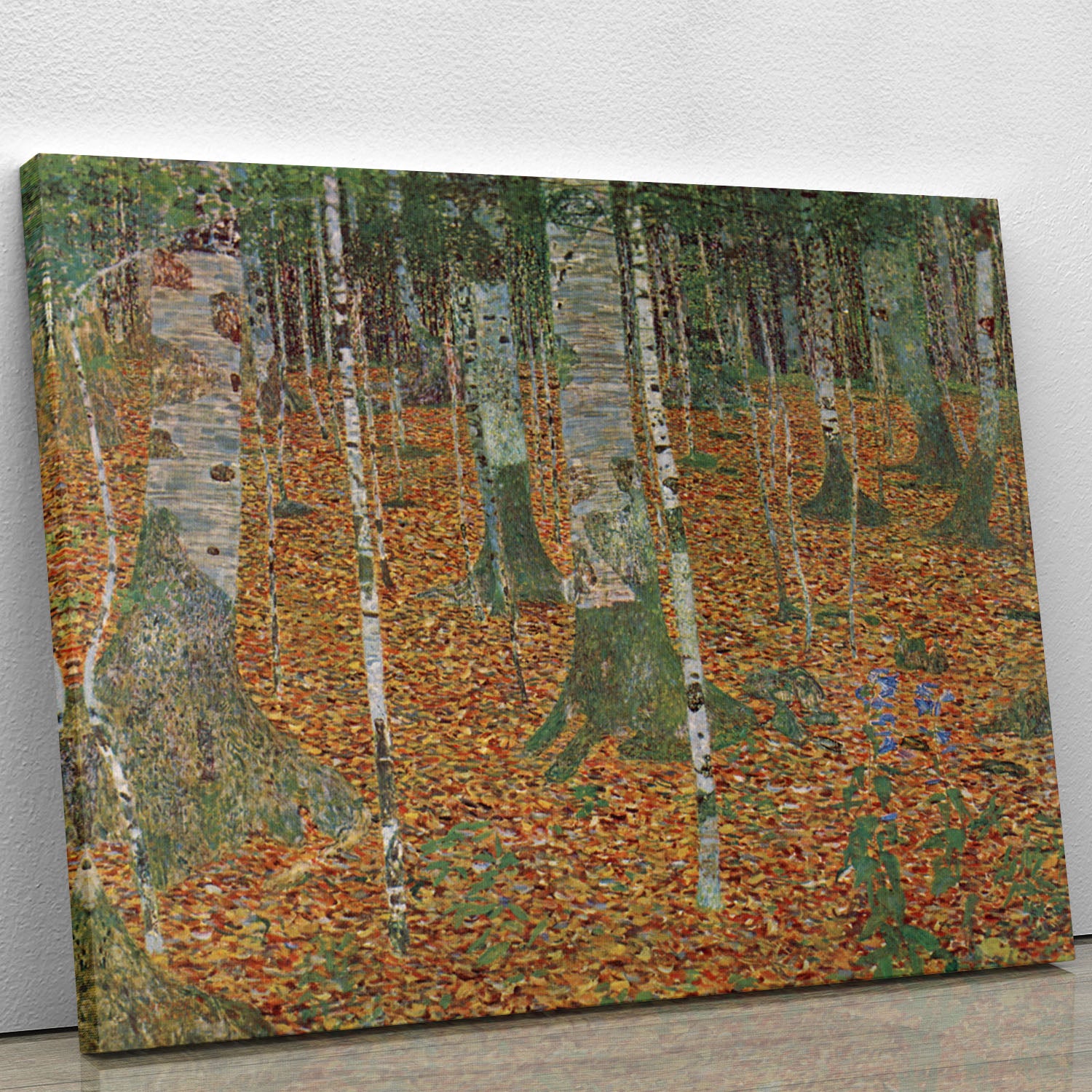 Birch Forest by Klimt Canvas Print or Poster - Canvas Art Rocks - 1