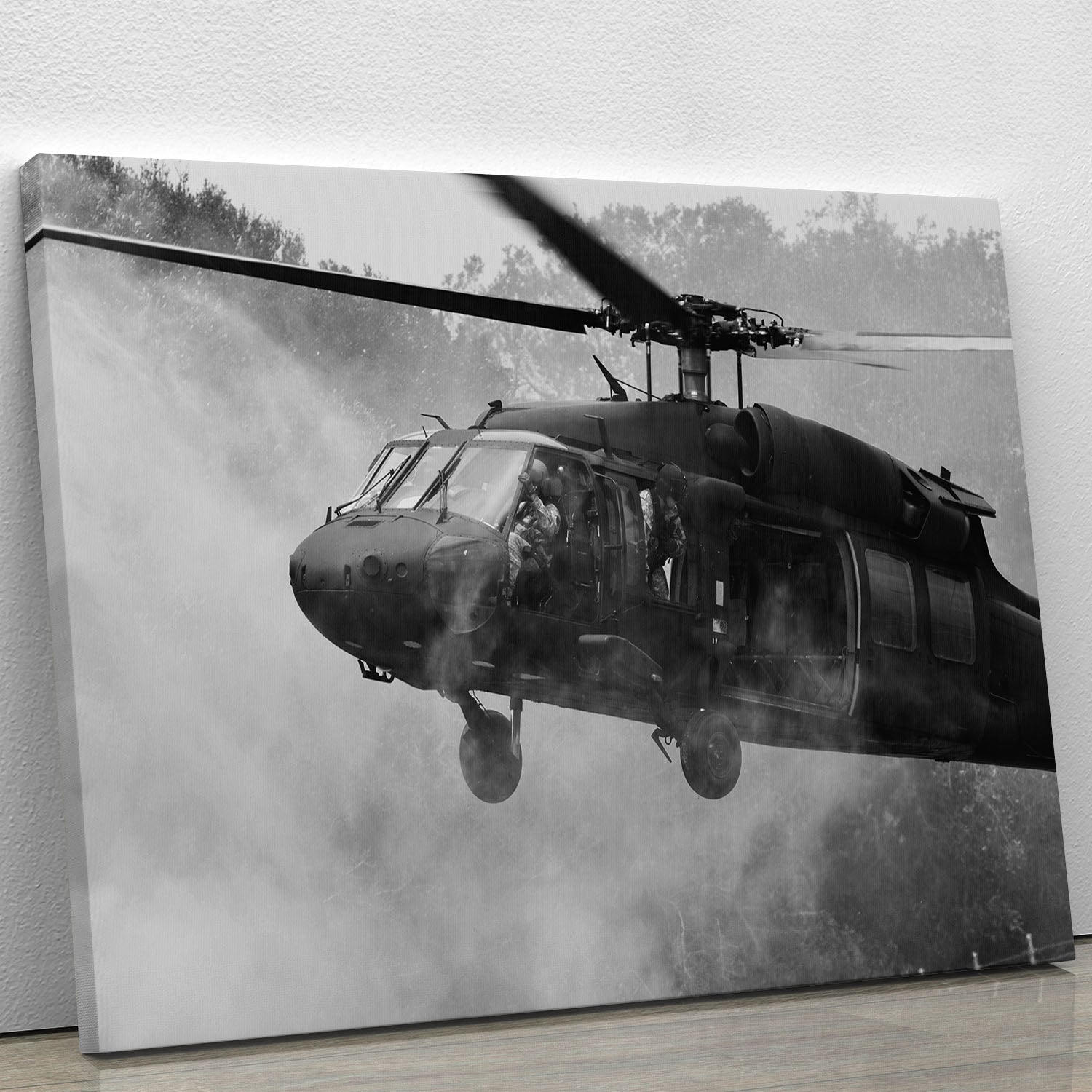 Black Hawk Helicopter Canvas Print or Poster - Canvas Art Rocks - 1