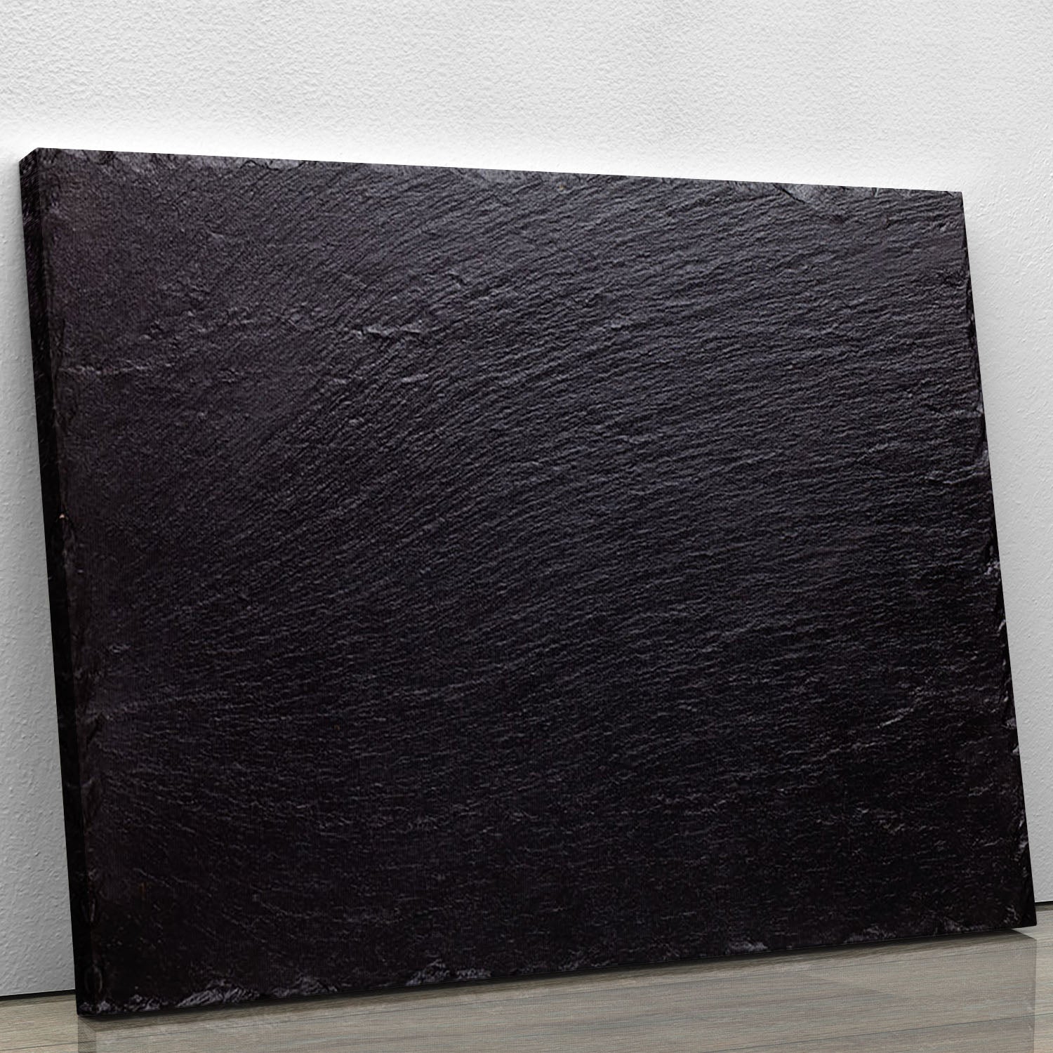 Black slate stone Canvas Print or Poster - Canvas Art Rocks - 1
